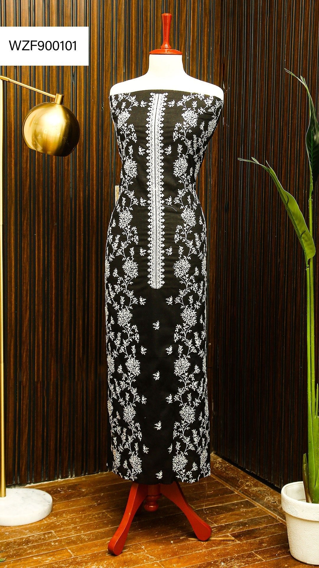 Korean Lawn Embroided 2 PC Warda Zainab