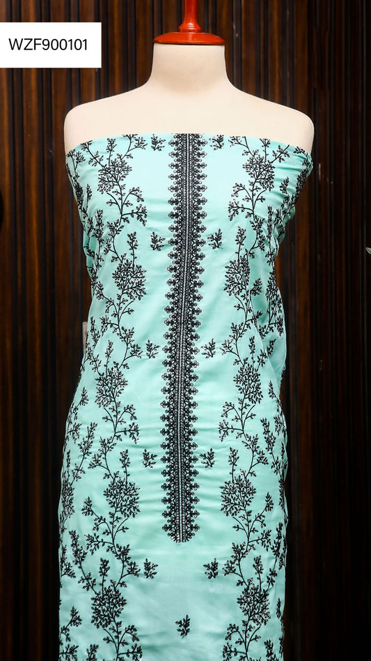 Korean Lawn Embroided 2 PC Warda Zainab