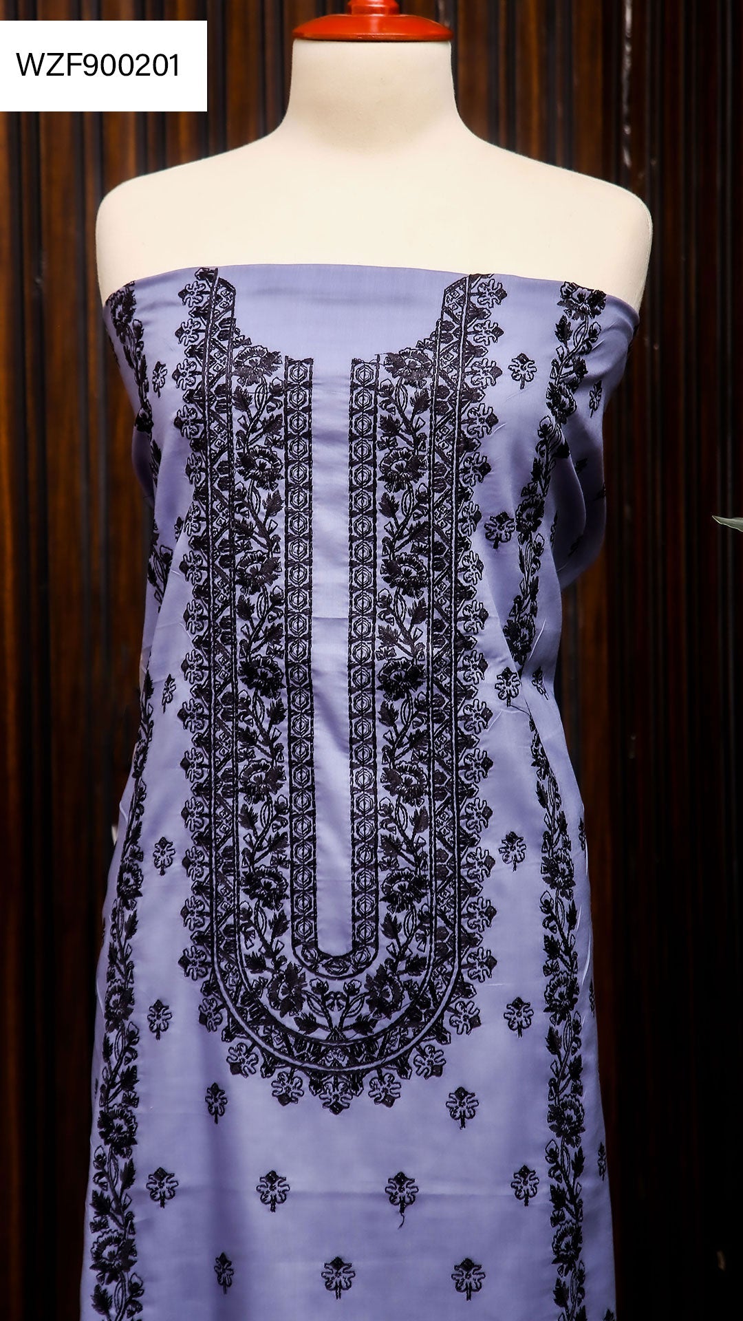 Korean Lawn Embroided 2 PC Warda Zainab