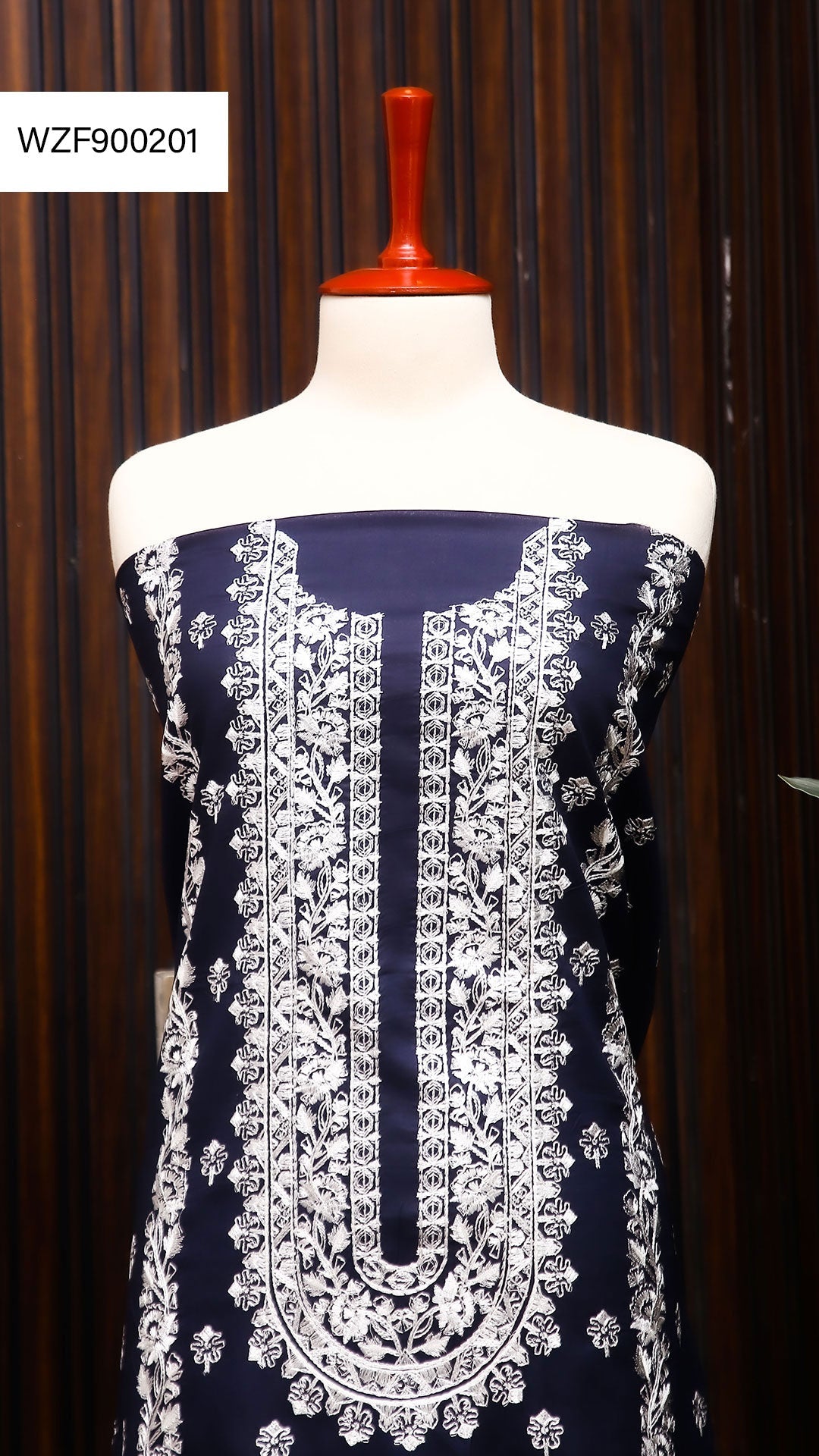 Korean Lawn Embroided 2 PC Warda Zainab