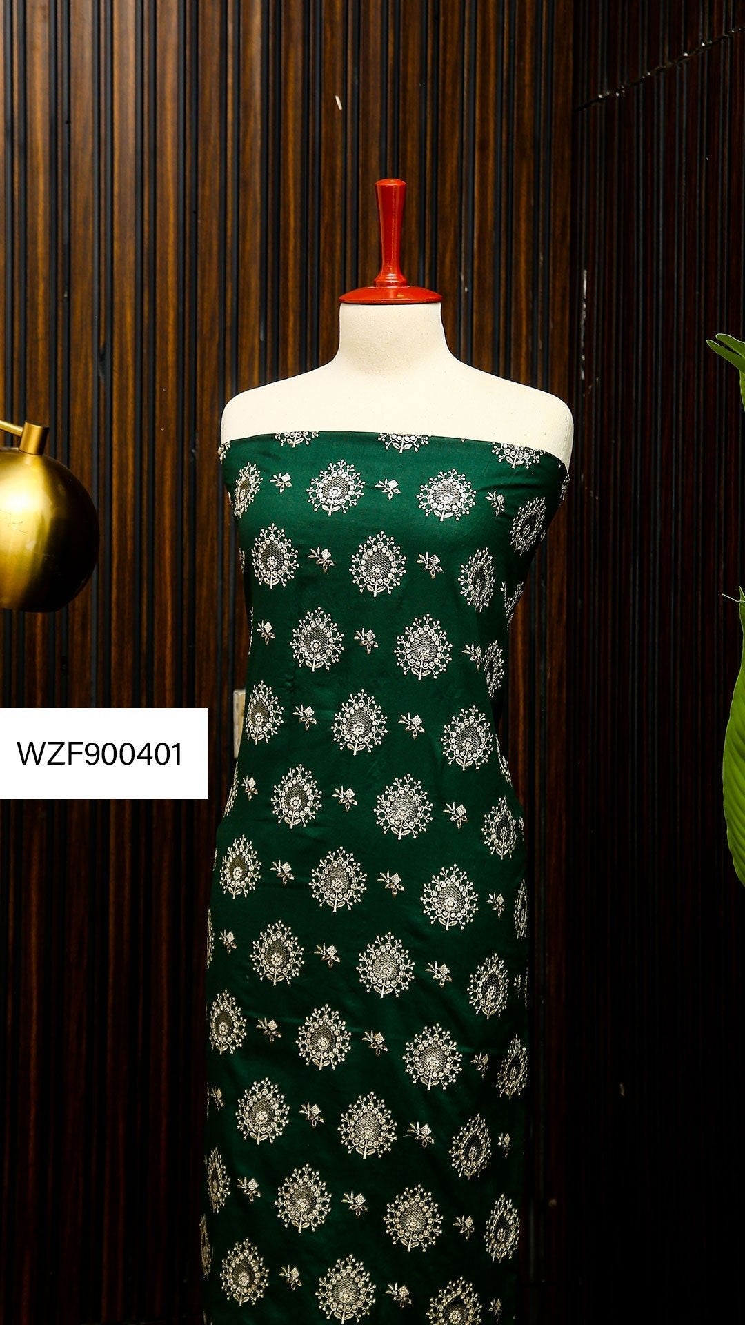 Korean Lawn Embroided 2 PC Warda Zainab