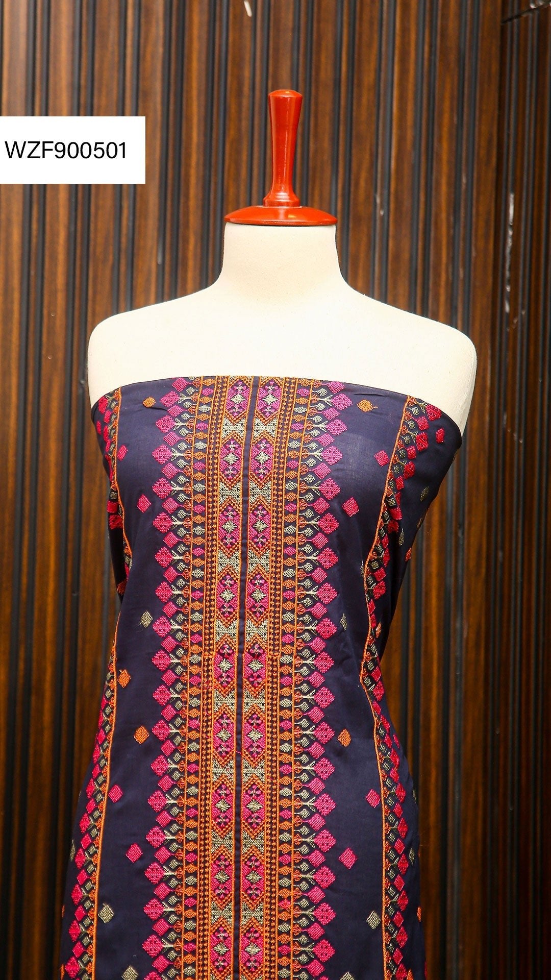 Korean Lawn Embroided 2 PC Warda Zainab