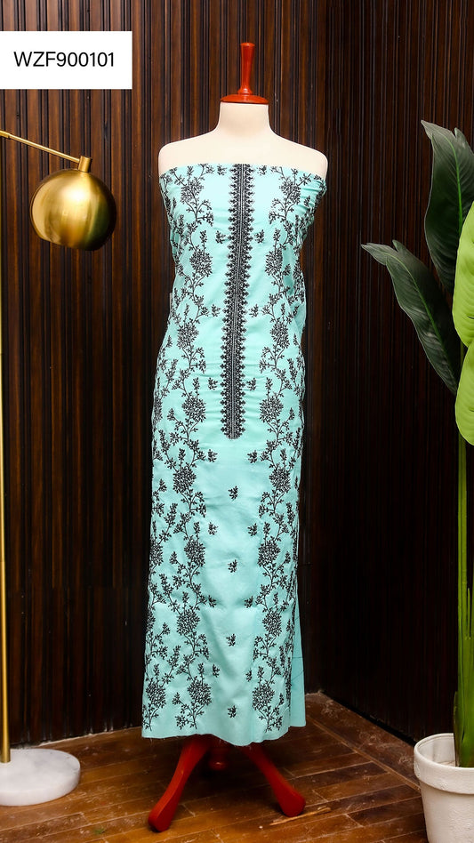 Korean Lawn Embroided 2 PC Warda Zainab